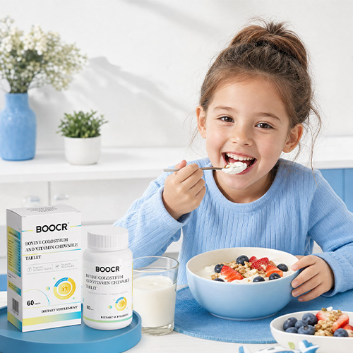 BOOCR BOVINE COLOSTRUM AND VITAMIN CHEWABLE TABLET
